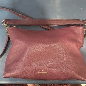 Kate Spade eggplant color purse